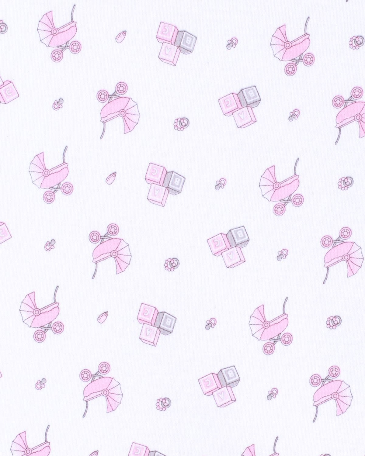 Pima Pink Stroller Stretchie